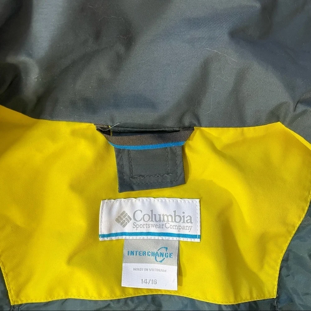 Columbia boys ski outershell 14-16 Jacket - Picture 7 of 12